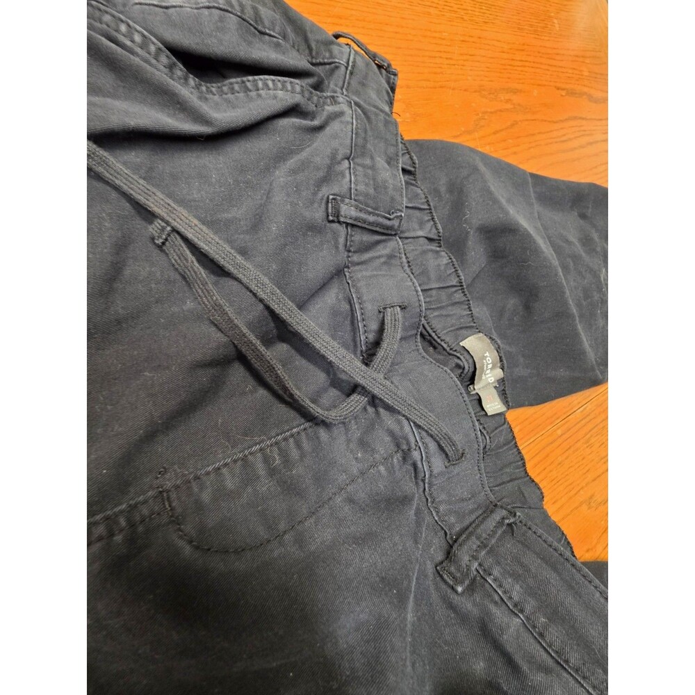 Torris Plus Size 2T Pull-On Drawstring Black Cargo Pants - Picture 6 of 13